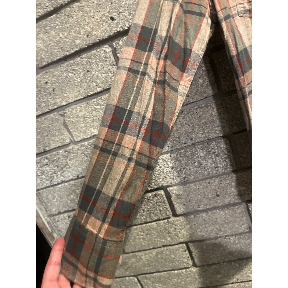 Paige Plaid Button-Down Shirt - Multicolor - Size M - Cotton/Viscose Blend - Mad - Picture 4 of 7